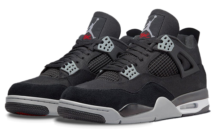 Jordan 4 Retro SE Black Canvas