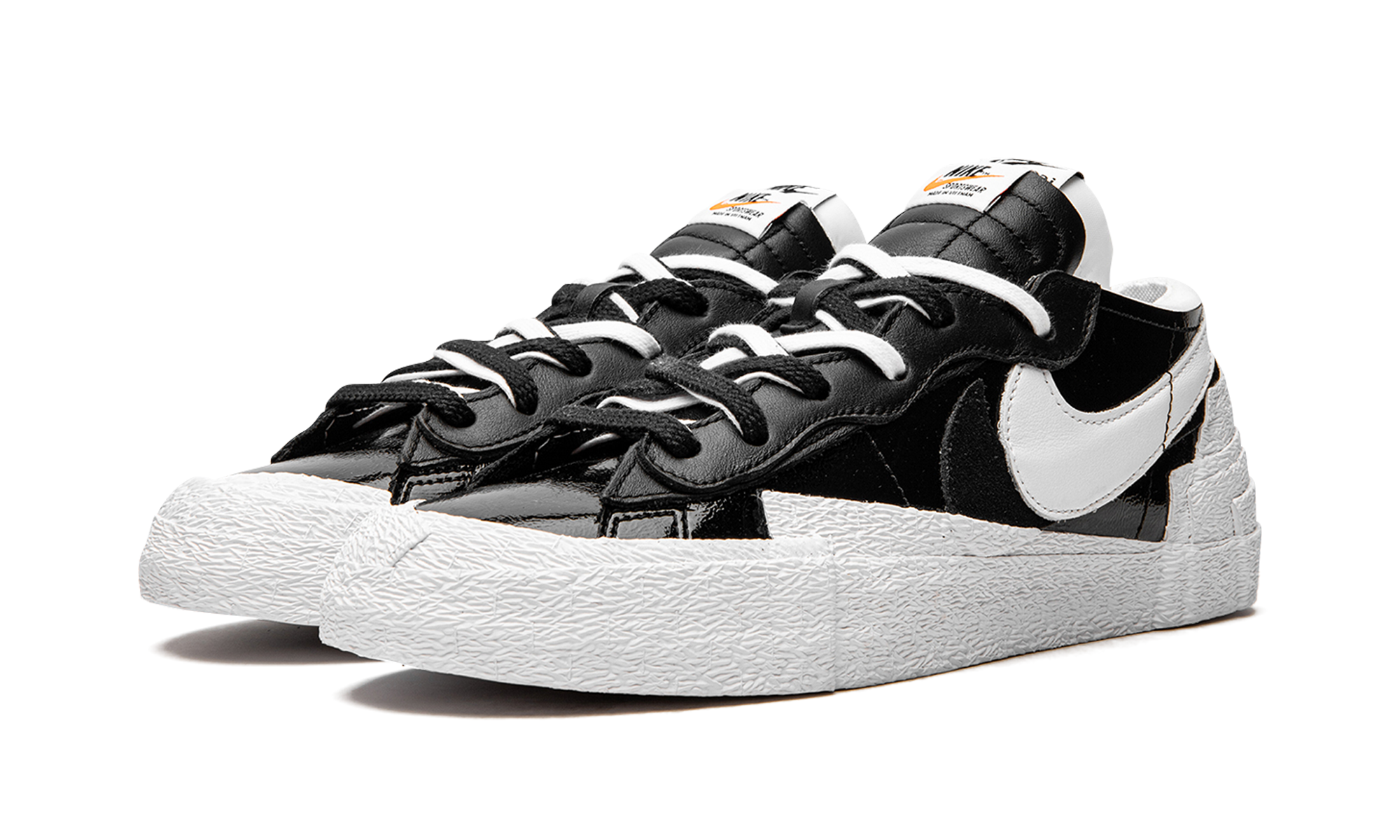 Nike Blazer Low Sacai Black Patent Leather