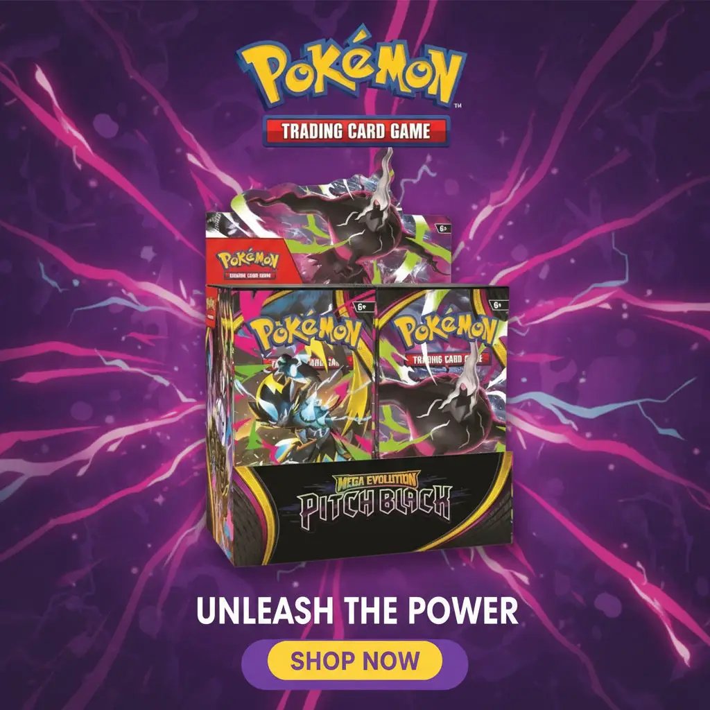 2026 Pokémon Mega Evolution Pitch Black Booster Box by Pokemon