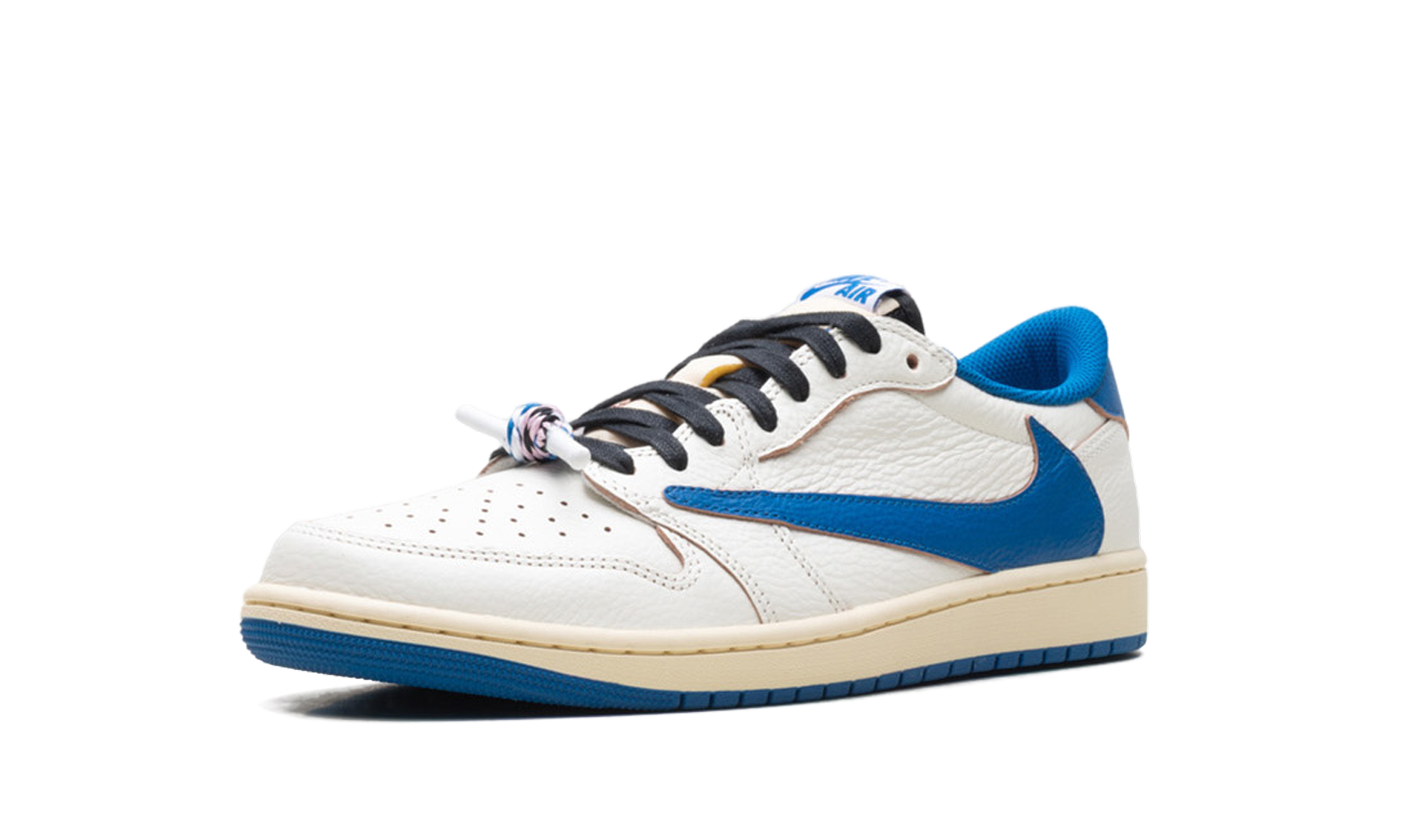 Jordan 1 Retro Low OG SP Fragment x Travis Scott Sail Military Blue