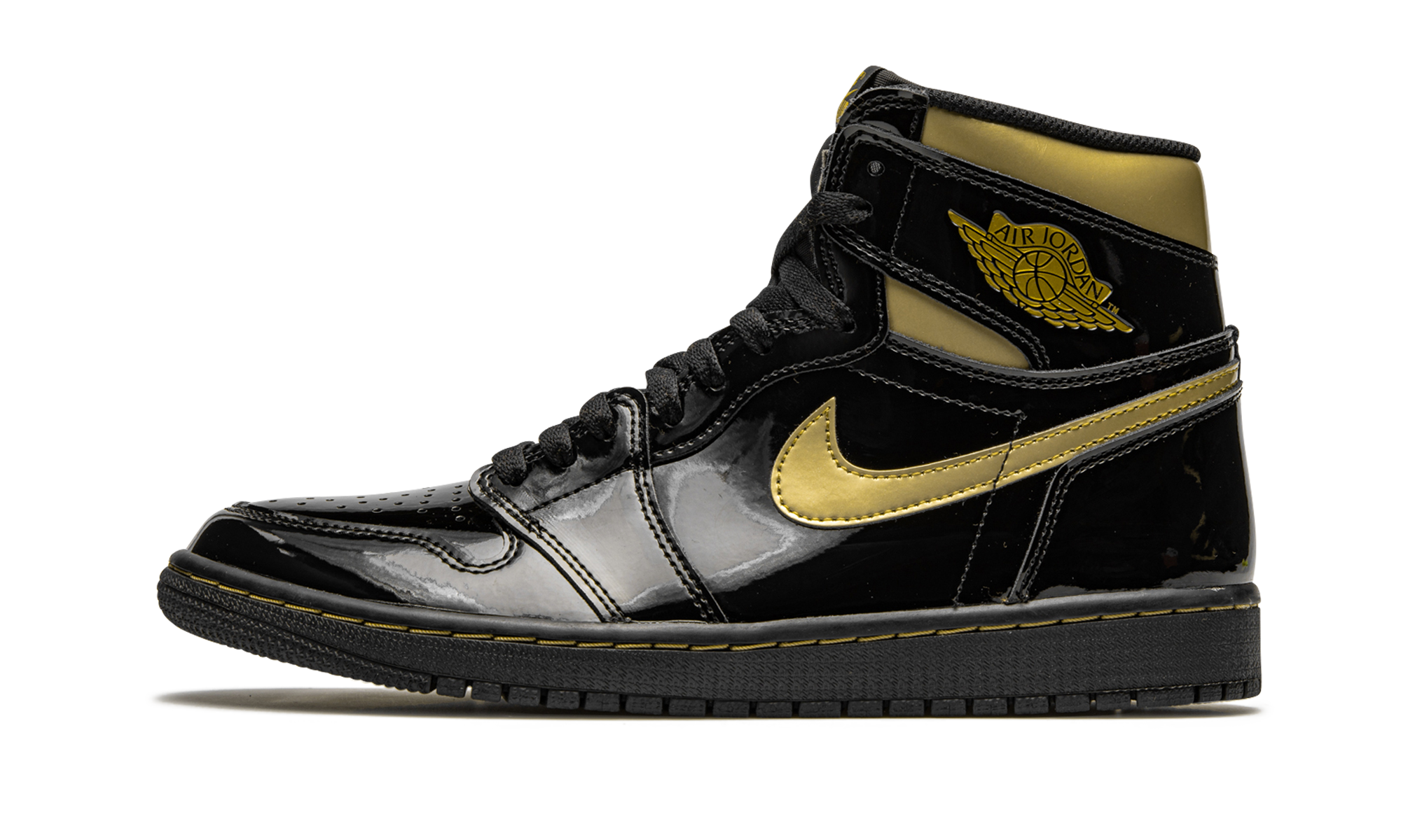 Jordan 1 Retro High Black Metallic Gold (2020) by Jordan