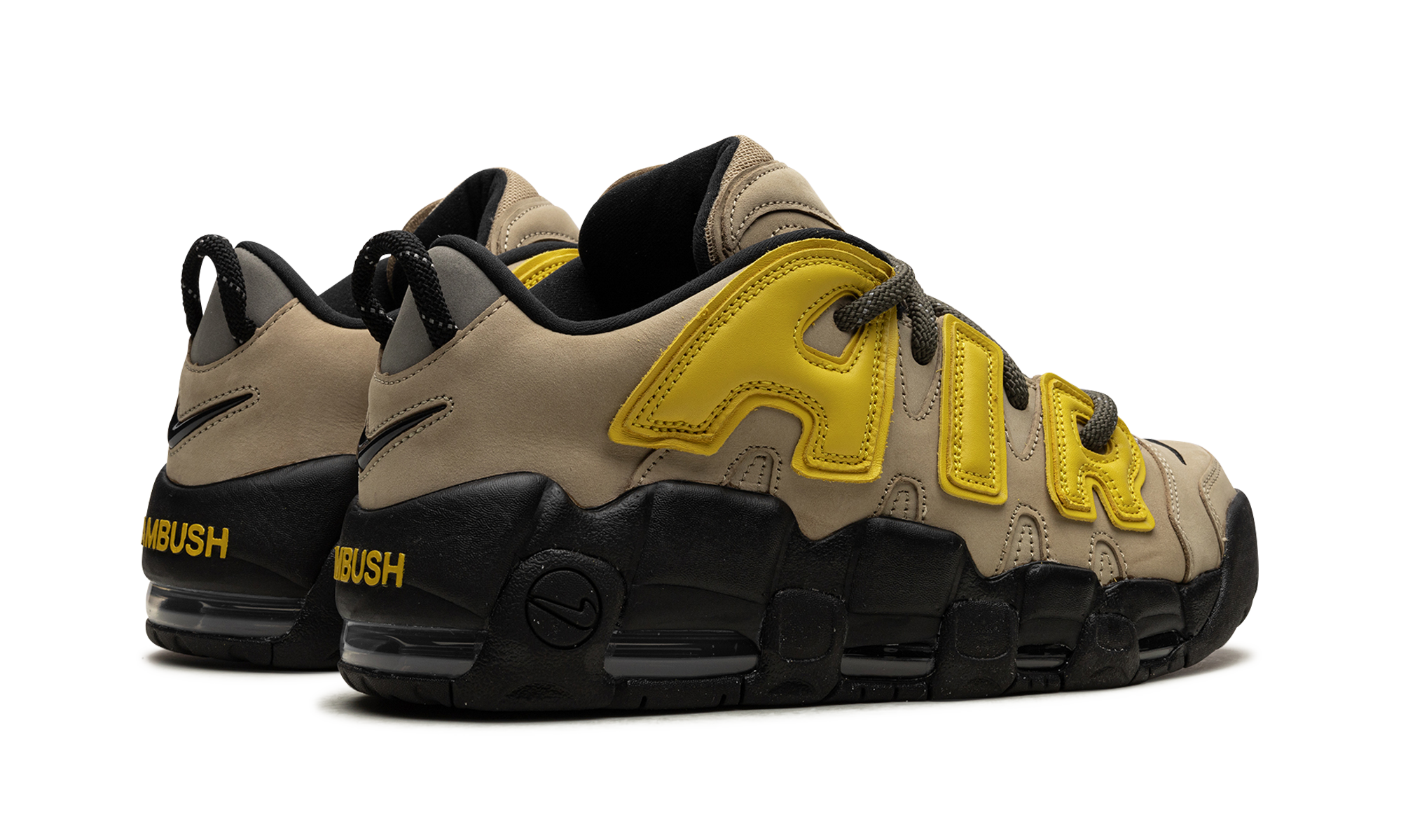 Nike Air More Uptempo Low AMBUSH Vivid Sulfur Limestone