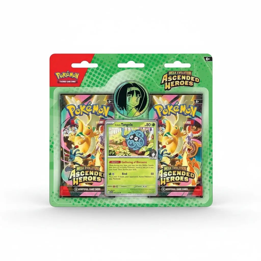 2026 Pokémon Mega Evolution Ascended Heroes Erika's Tangela Blister Pack by Pokemon