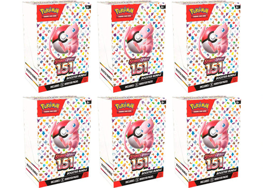 Pokemon 151 6pk Booster Bundle 6x Lot Pokémon TCG Scarlet & Violet
