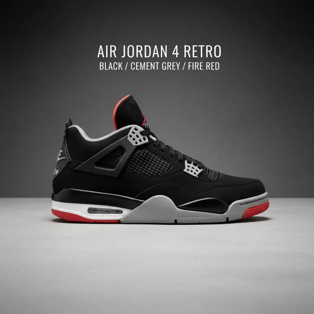 Jordan 4 Retro Bred (2019) by Jordan