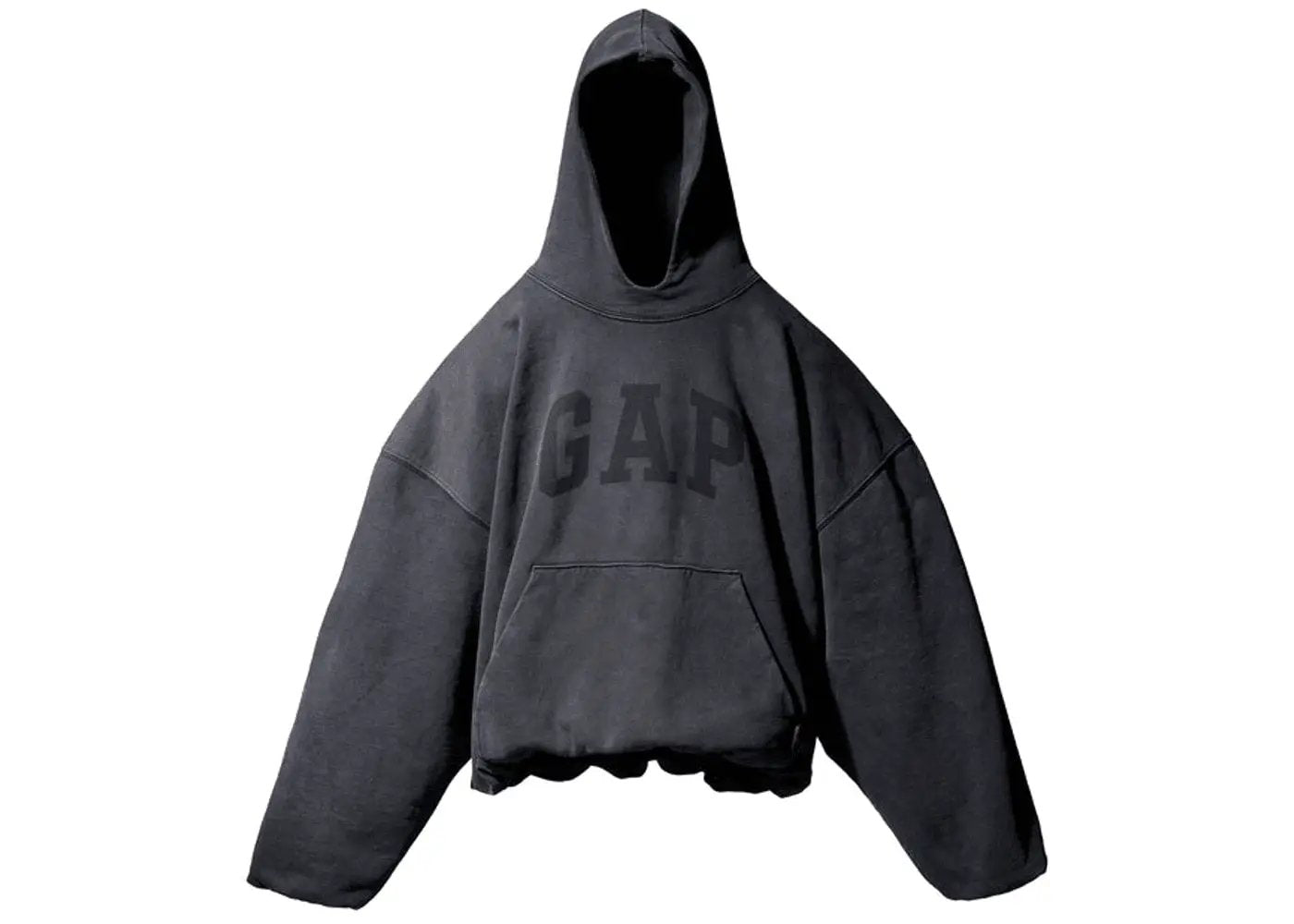 Yeezy Gap Engineered by Balenciaga Dove Hoodie Washed Black by Yeezy