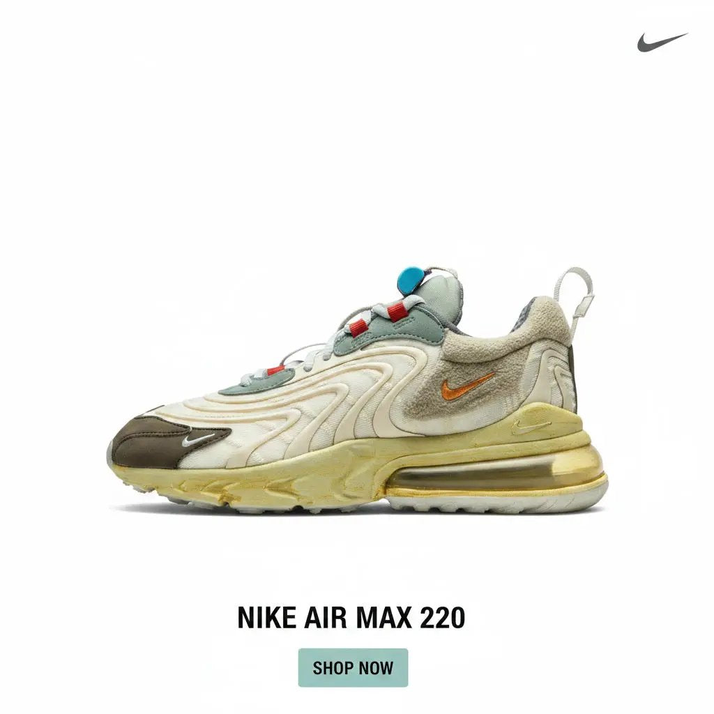 Nike Air Max 270 React ENG Travis Scott Cactus Trails by Nike