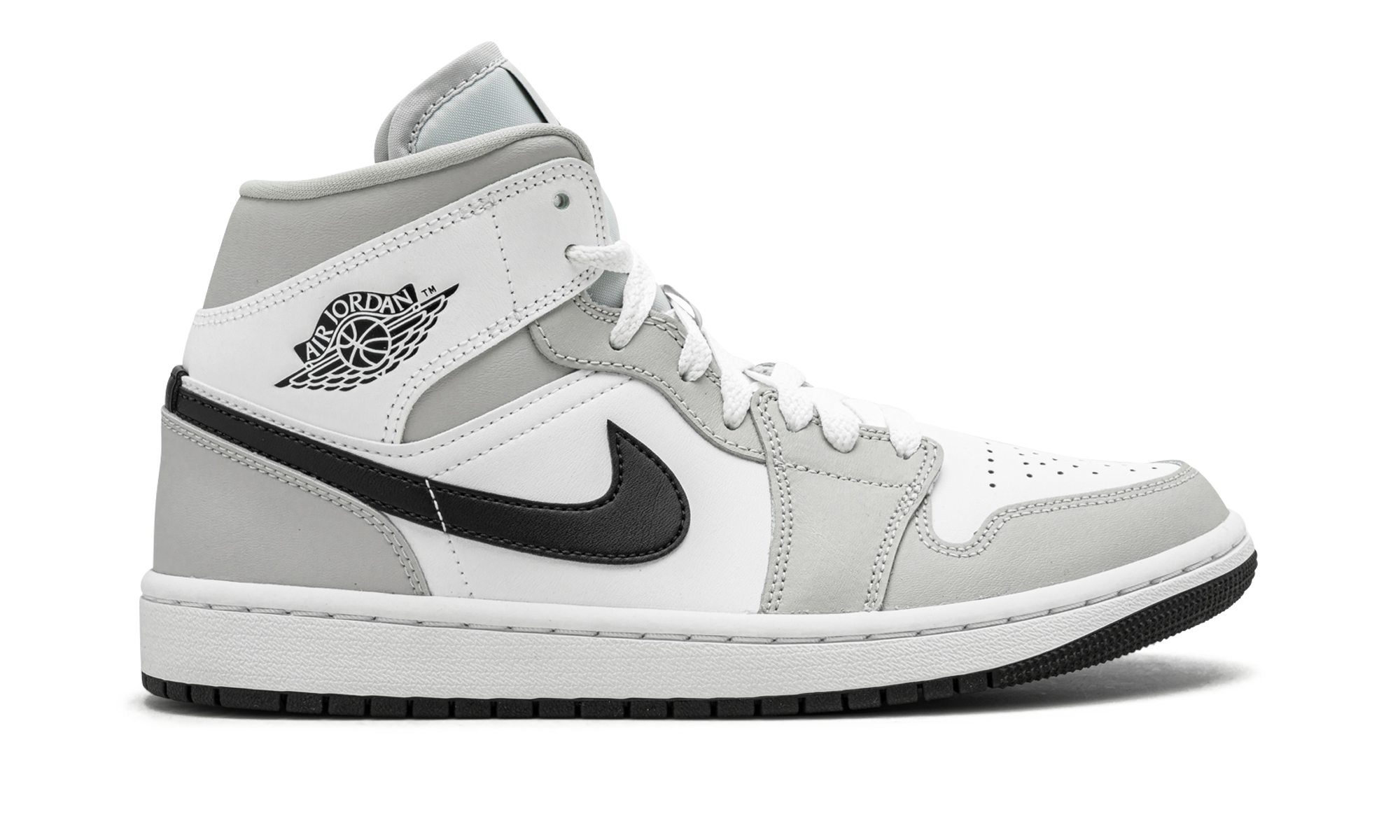 Jordan 1 Mid Light Smoke Grey (Women's)