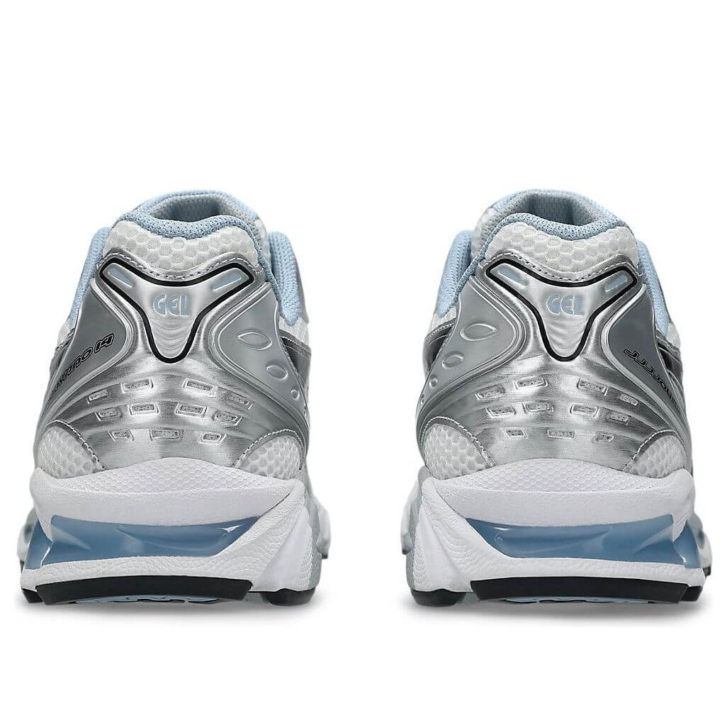 ASICS Gel Kayano 14 JJJJound White Blue Running Shoes For Daily Training And Long Runs - BigBoiSneakers 