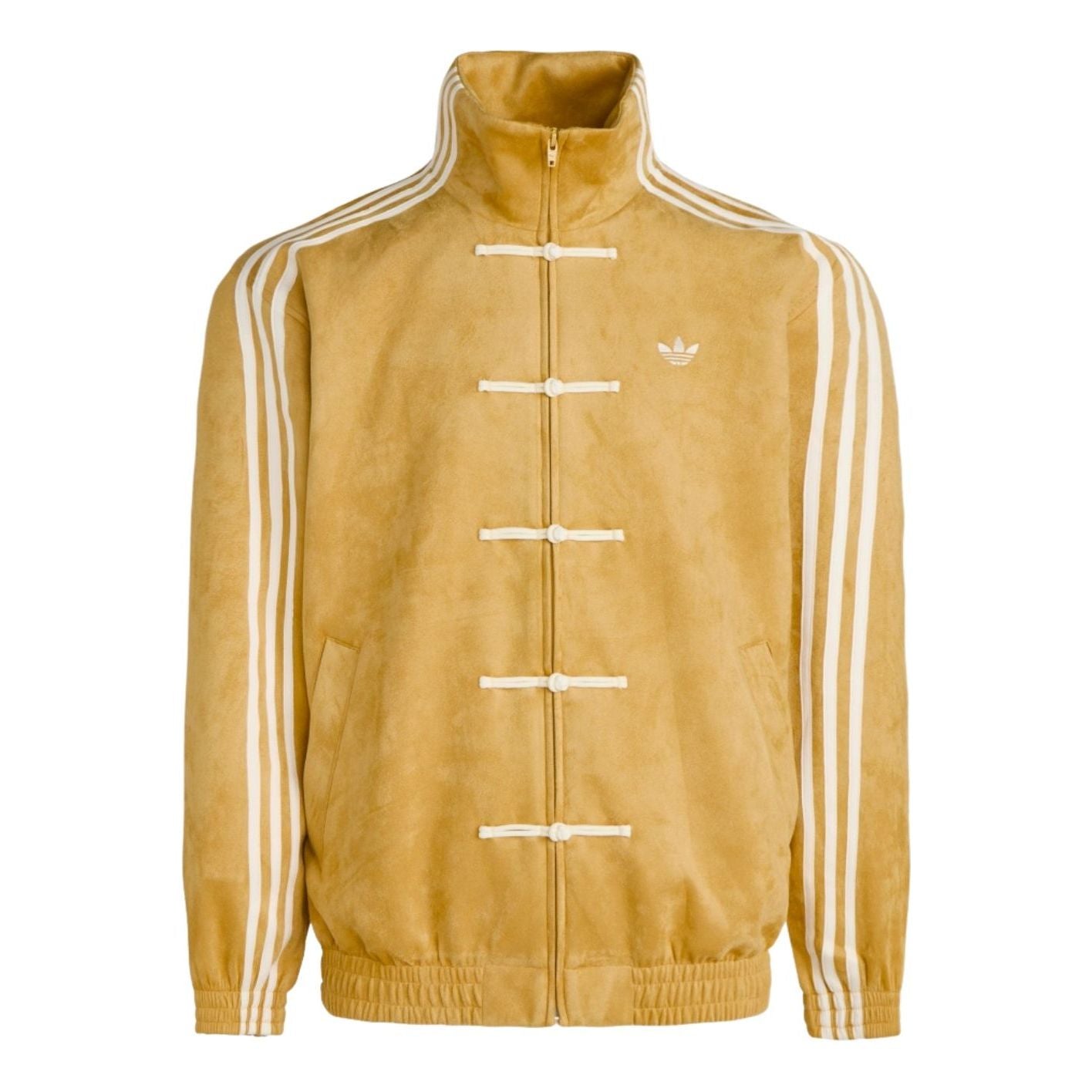 Adidas CTT Chinese Track Top 3.1 Unisex Jacket Asian Sizing Oat Performance Athletic Outerwear - BigBoiSneakers 