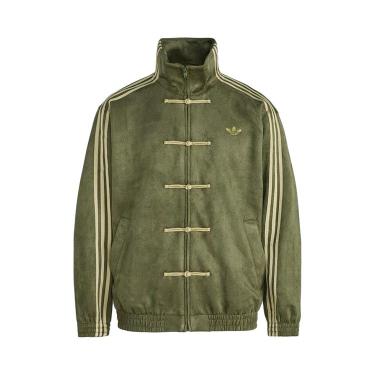 Adidas CTT Chinese Track Top 3.1 Unisex Jacket Olive Asia Sizing Lightweight Breathable Performance Fit - BigBoiSneakers 