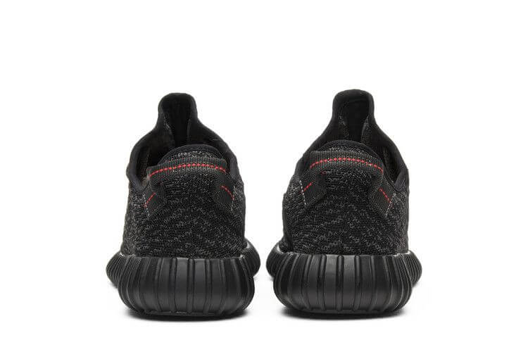 Adidas Yeezy Boost 350 Pirate Black 2023 Primeknit Sneakers With Full Length Boost Midsole - BigBoiSneakers 