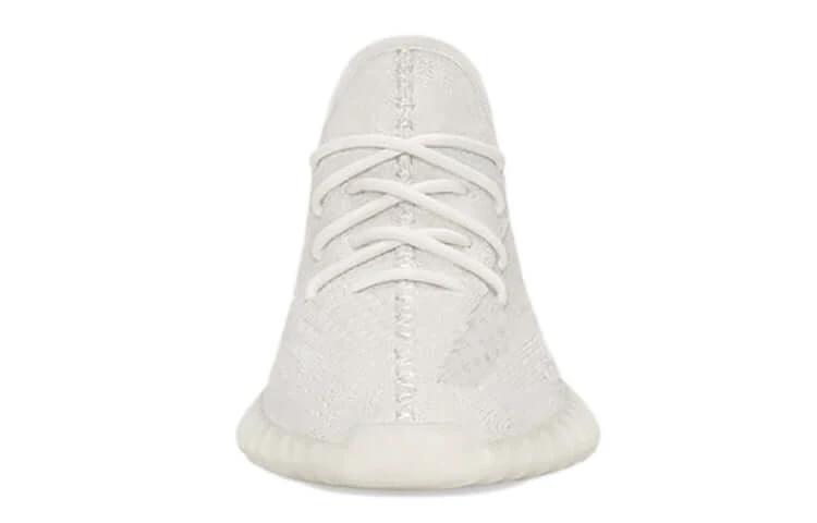Adidas Yeezy Boost 350 V2 Bone Primeknit Upper Mesh Side Stripes Canvas Heel Tabs Semi Translucent Sole Boost Technology - BigBoiSneakers 