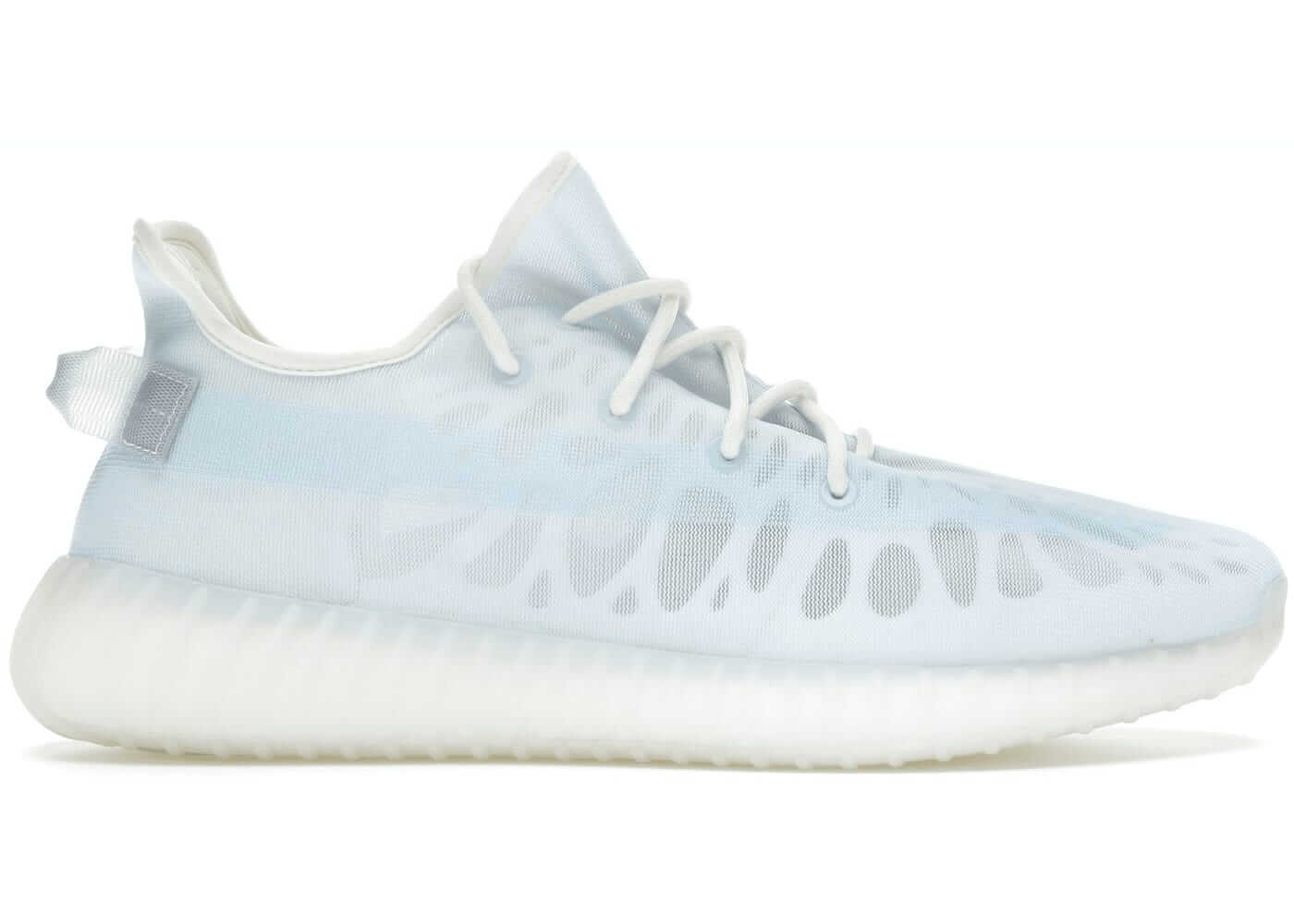 Adidas Yeezy Boost 350 V2 Mono Ice Monofilament Mesh Upper With Boost Sole And Inner Cage Lining - BigBoiSneakers 