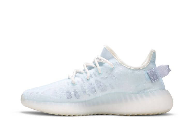 Adidas Yeezy Boost 350 V2 Mono Ice Monofilament Mesh Upper With Boost Sole And Inner Cage Lining - BigBoiSneakers 
