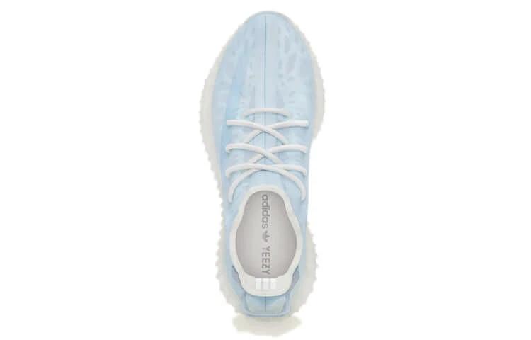 Adidas Yeezy Boost 350 V2 Mono Ice Monofilament Mesh Upper With Boost Sole And Inner Cage Lining - BigBoiSneakers 