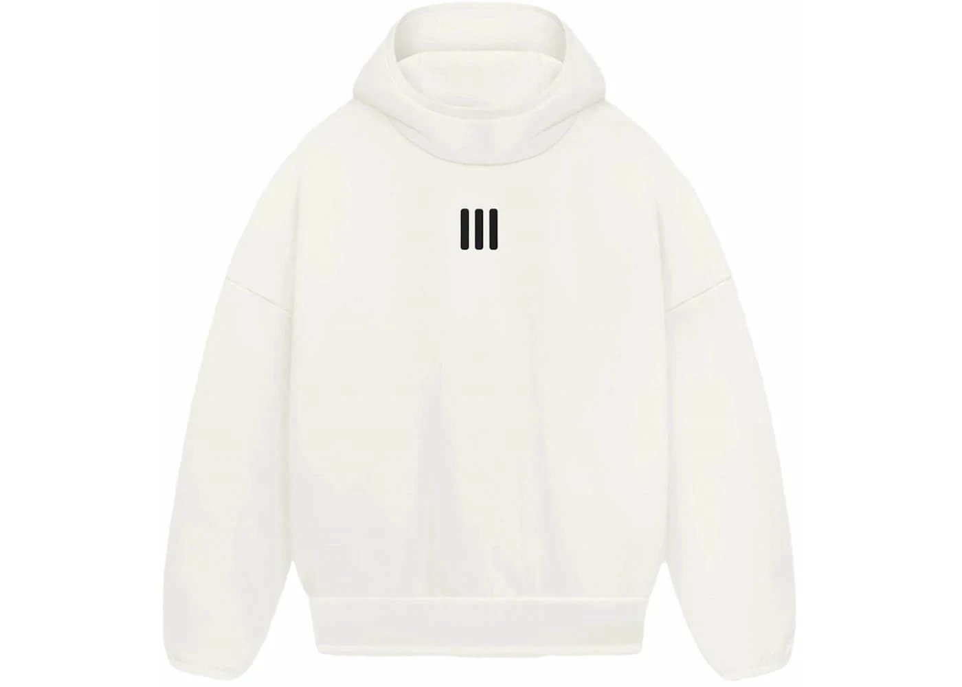 Fear Of God Athletics Heavy Fleece Hoodie Cream White Premium Cotton Fleece For Everyday Wear - BigBoiSneakers 
