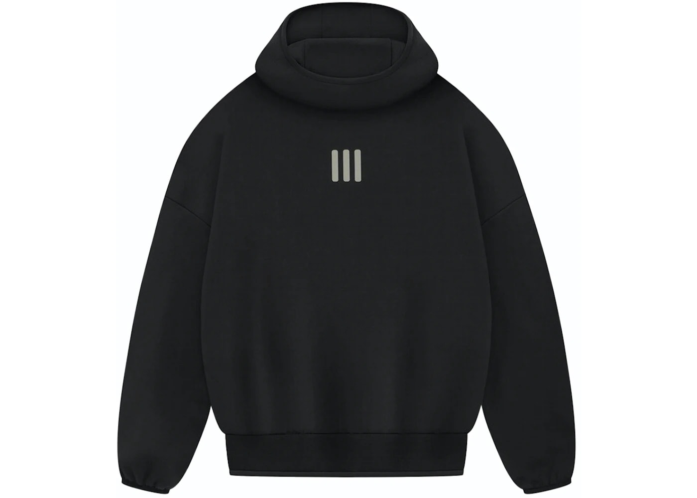 Fear of God Athletics Heavy Fleece Hoodie Black - BigBoiSneakers 