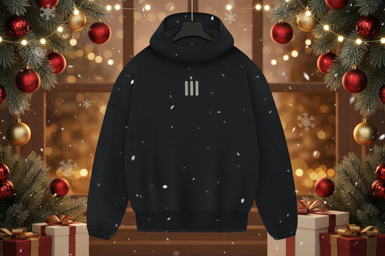 Fear of God Athletics Heavy Fleece Hoodie Black - BigBoiSneakers 