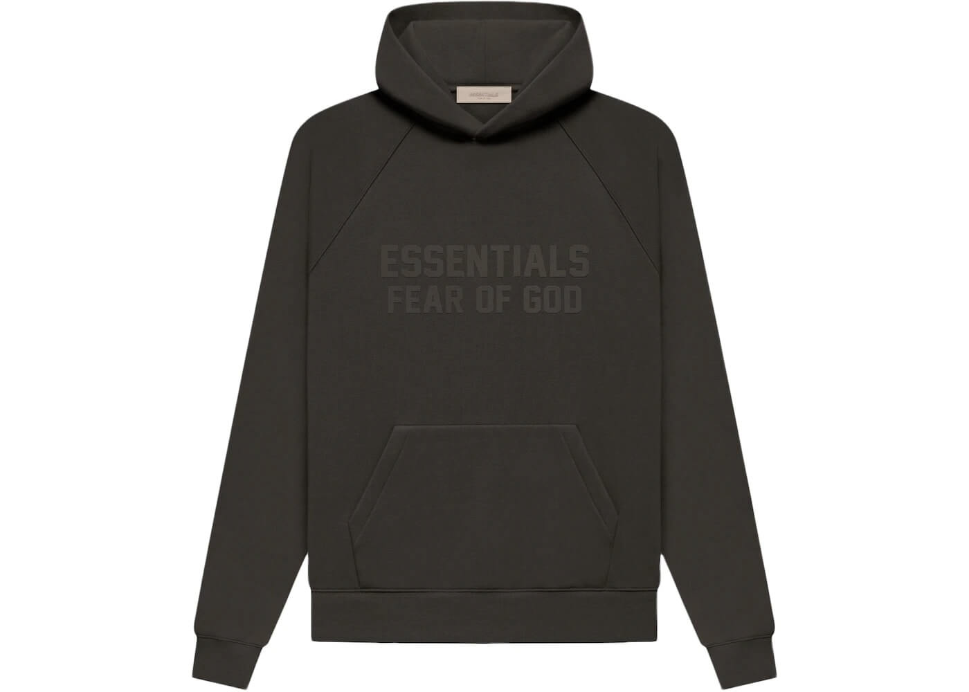 Fear of God Essentials Hoodie Off Black - BigBoiSneakers 