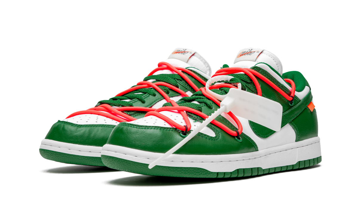 Nike Dunk Low Off-White Pine Green by Nike