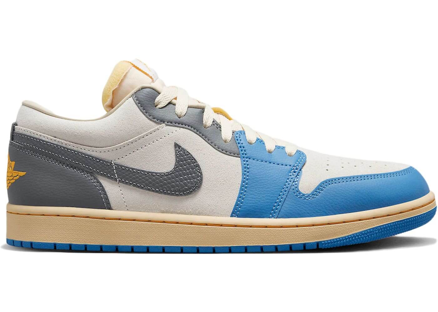Jordan 1 Low Vintage UNC Grey - BigBoiSneakers 