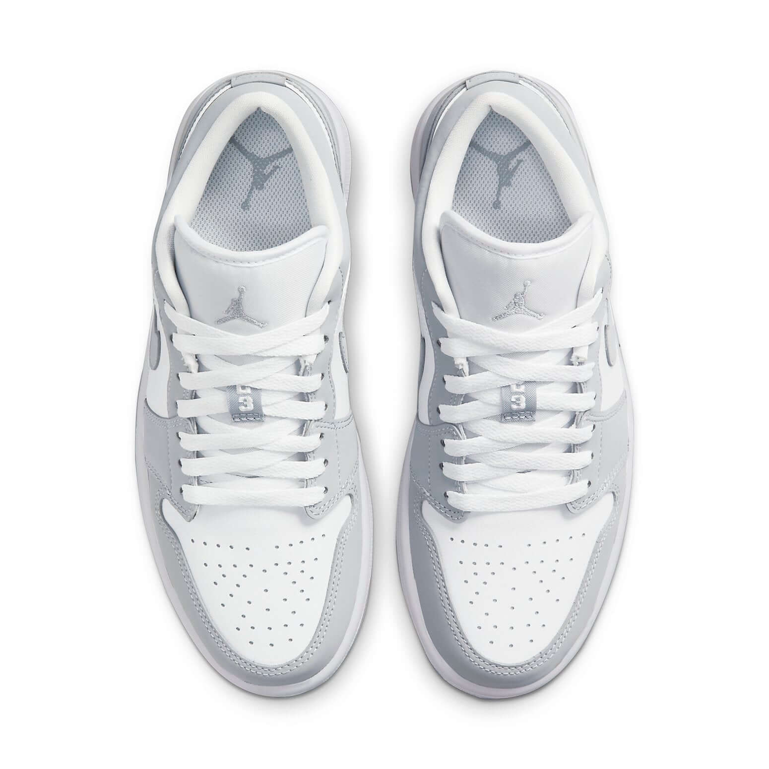 Jordan 1 Low Wolf Grey (Women's) - BigBoiSneakers 