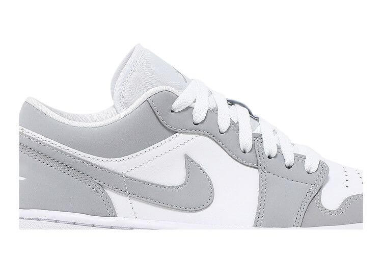 Jordan 1 Low Wolf Grey (Women's) - BigBoiSneakers 