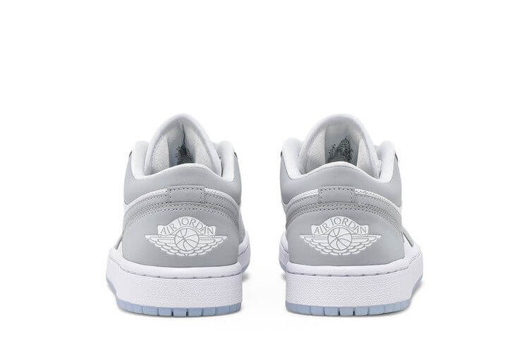 Jordan 1 Low Wolf Grey (Women's) - BigBoiSneakers 