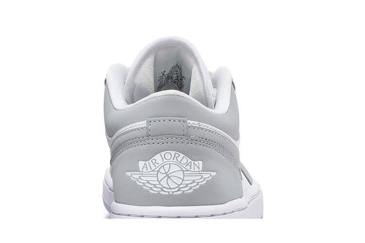 Jordan 1 Low Wolf Grey (Women's) - BigBoiSneakers 