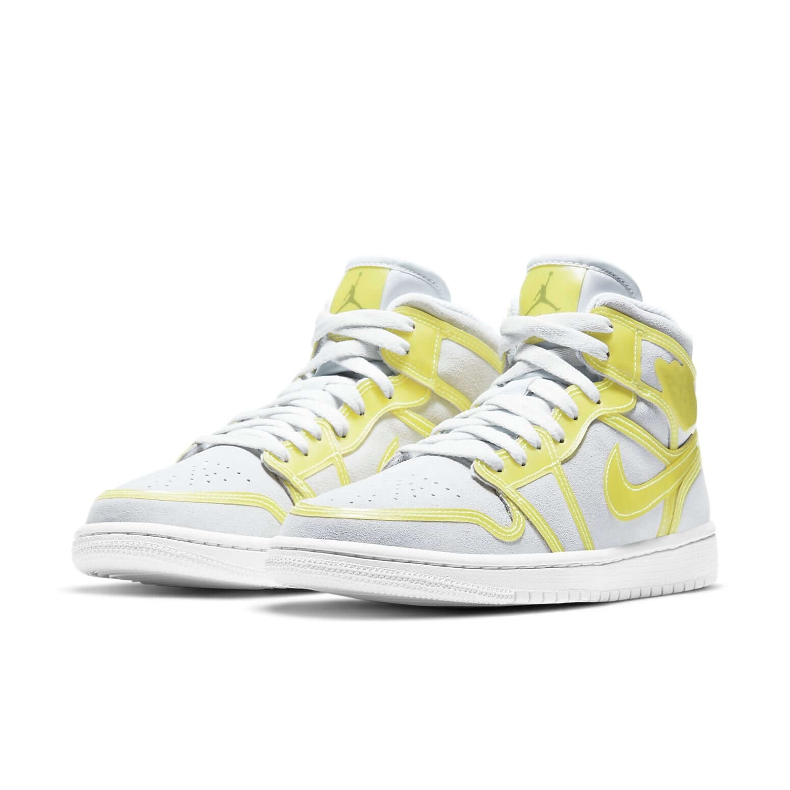 Jordan 1 Mid Opti Yellow (Women's) - BigBoiSneakers 