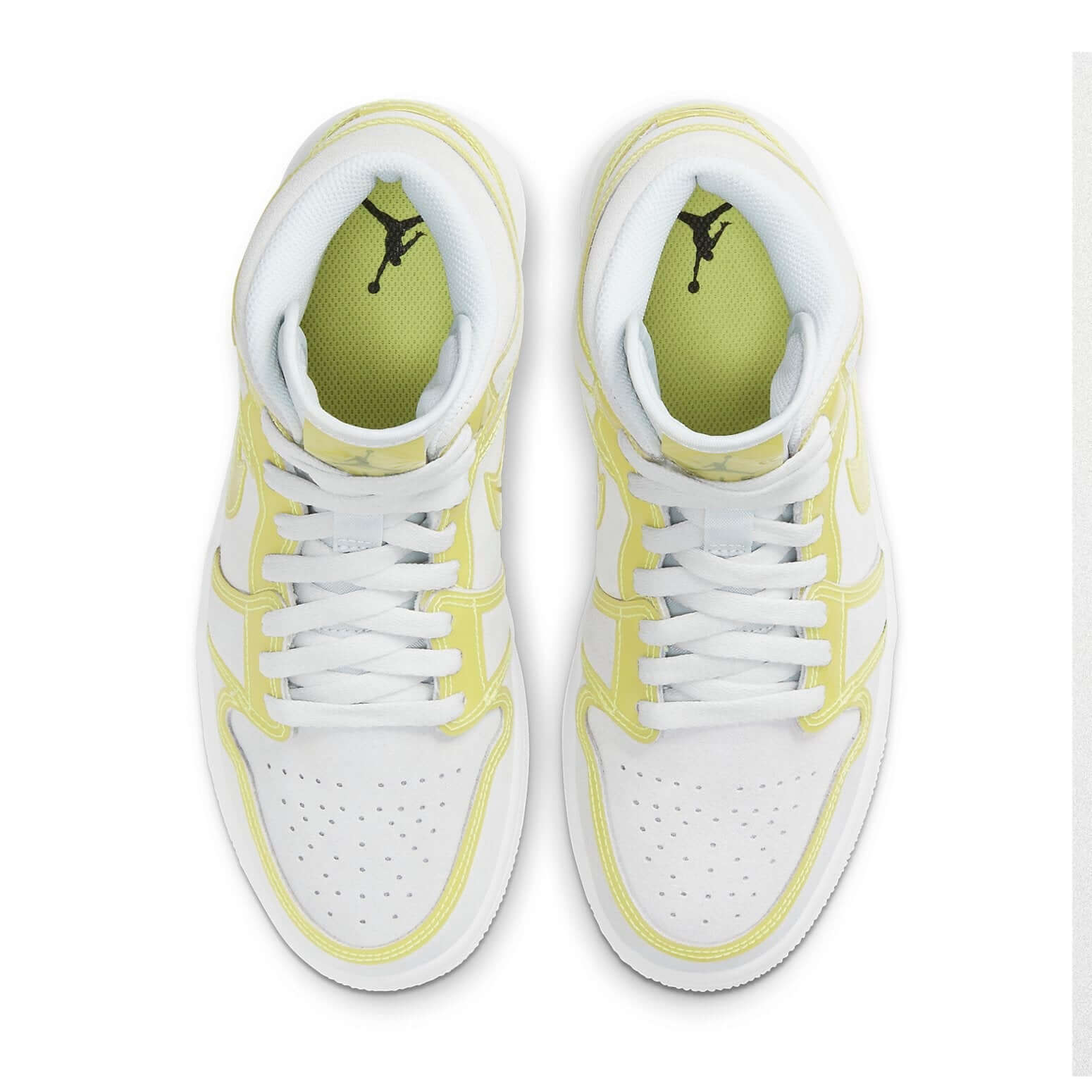 Jordan 1 Mid Opti Yellow (Women's) - BigBoiSneakers 