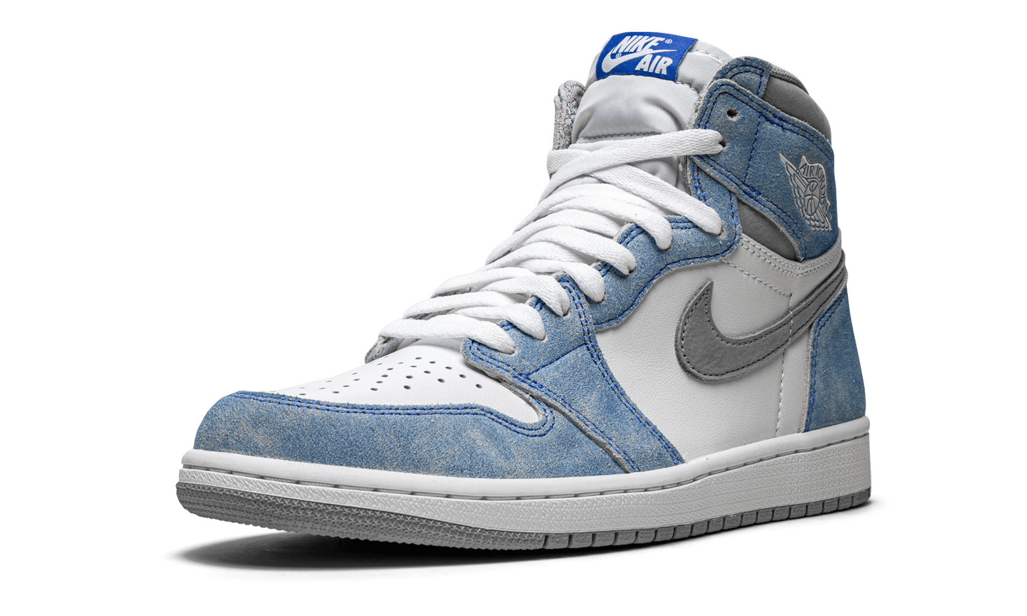 Jordan 1 Retro High Hyper Royal Smoke Grey - BigBoiSneakers 
