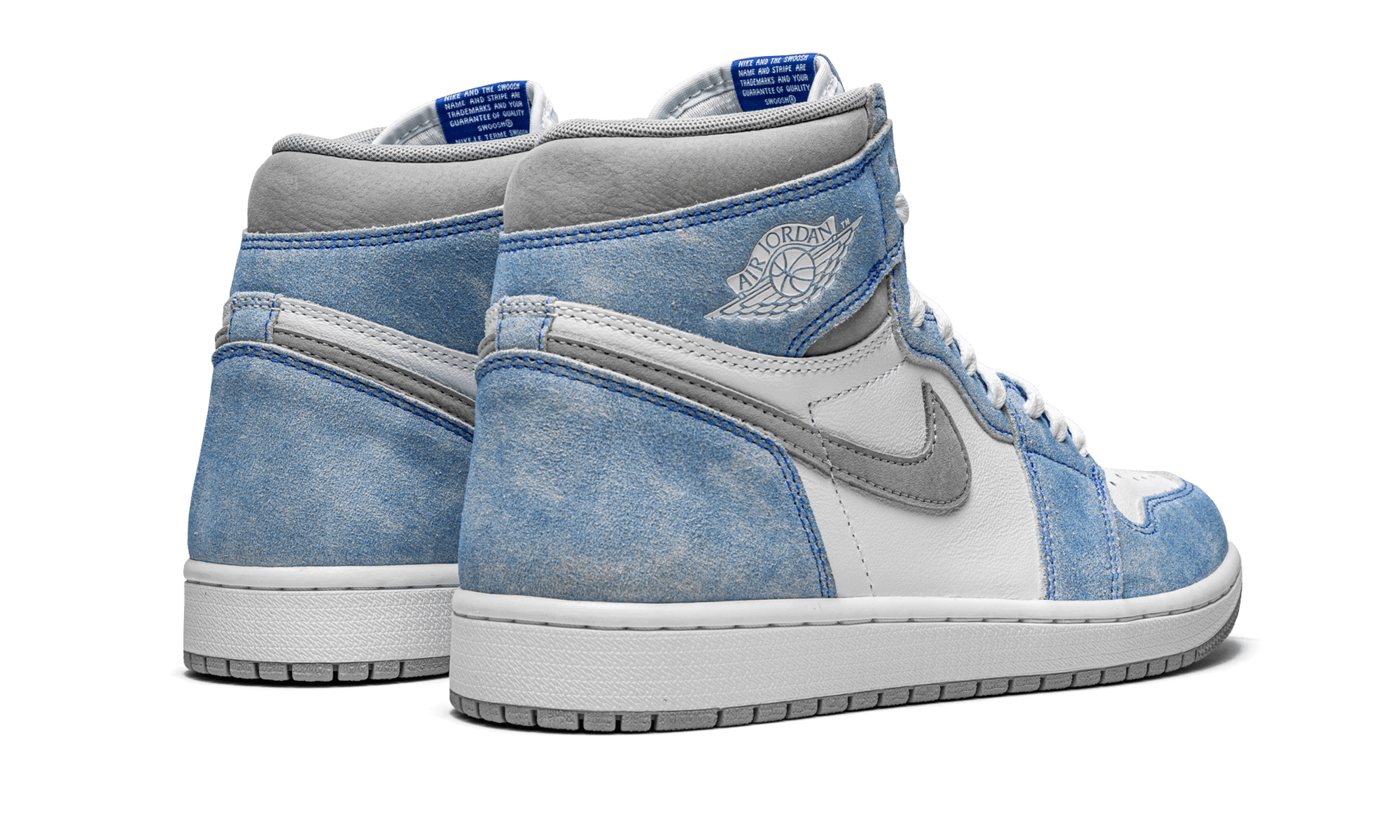 Jordan 1 Retro High Hyper Royal Smoke Grey - BigBoiSneakers 