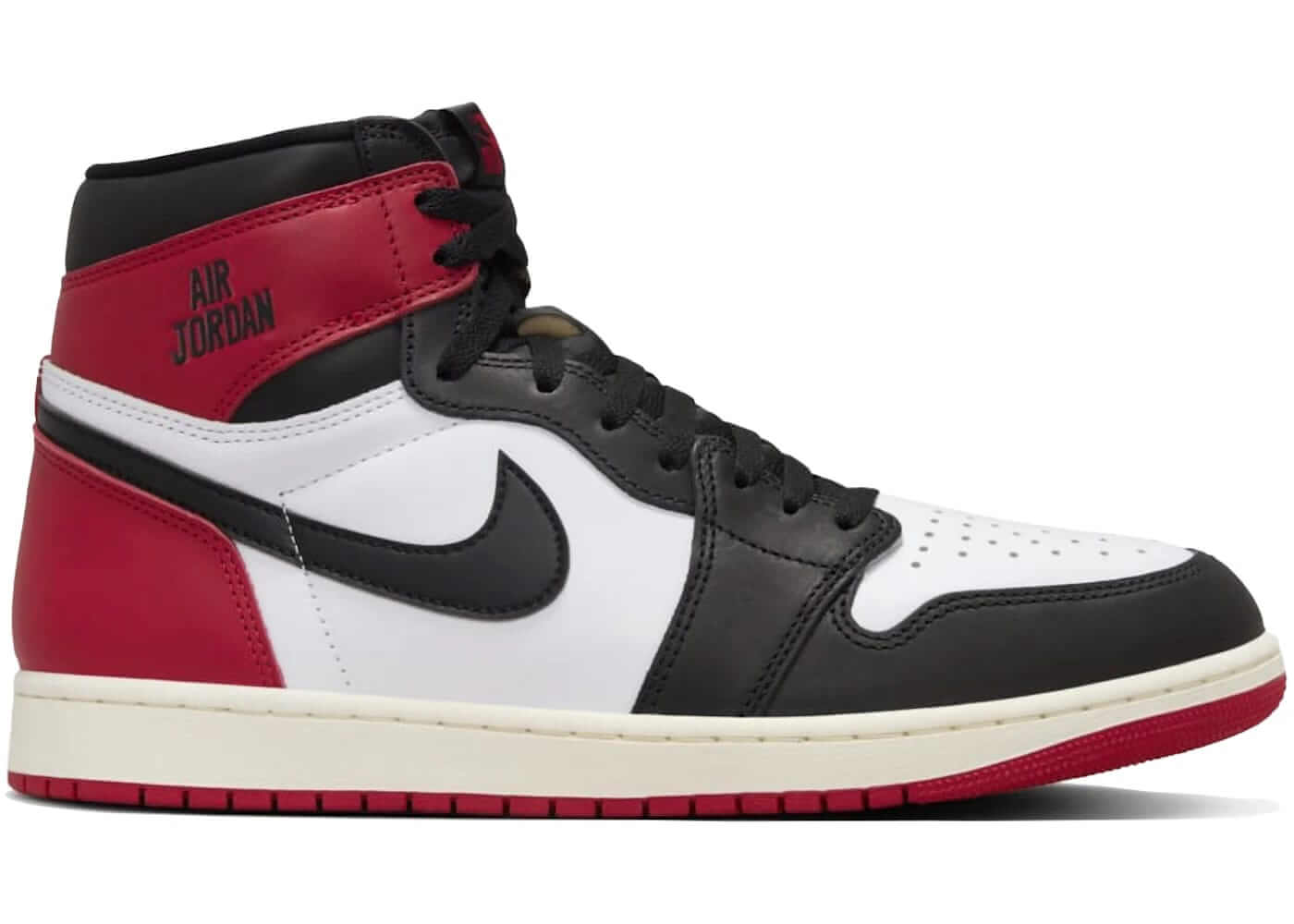 Jordan 1 Retro High OG Black Toe Reimagined - BigBoiSneakers 