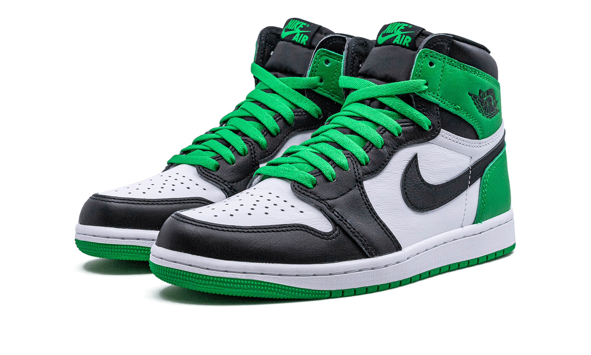 Jordan 1 Retro High OG Lucky Green - BigBoiSneakers 