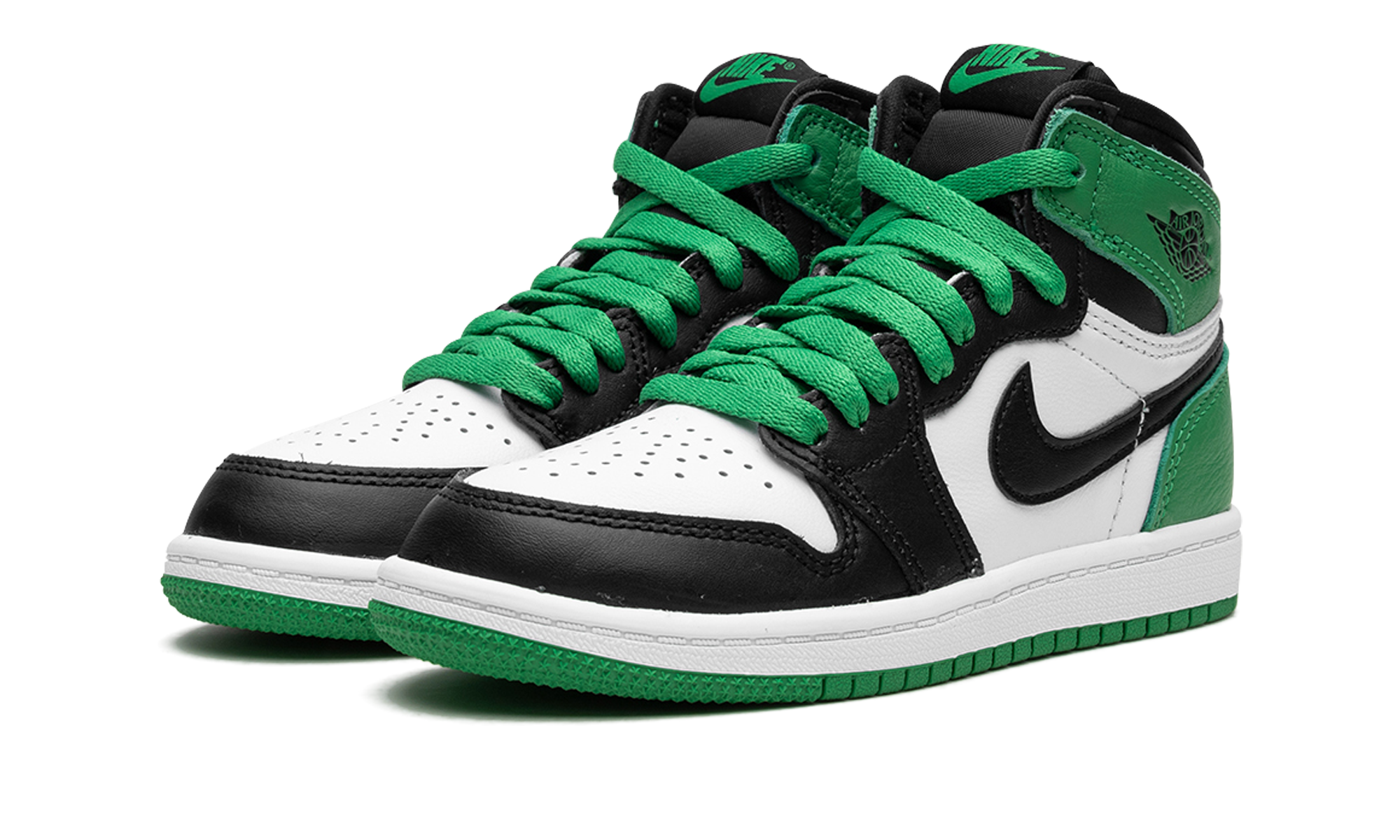 Jordan 1 Retro High OG Lucky Green (PS) - BigBoiSneakers 
