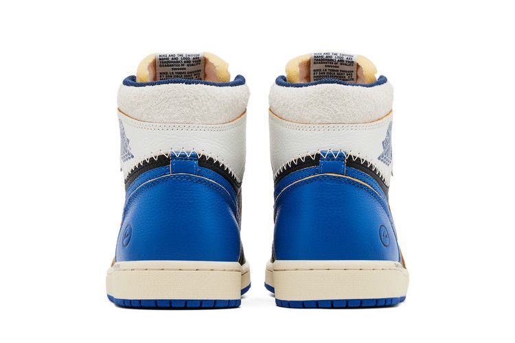 Jordan 1 Retro High OG SP Fragment x Union LA Sport Royal - BigBoiSneakers 