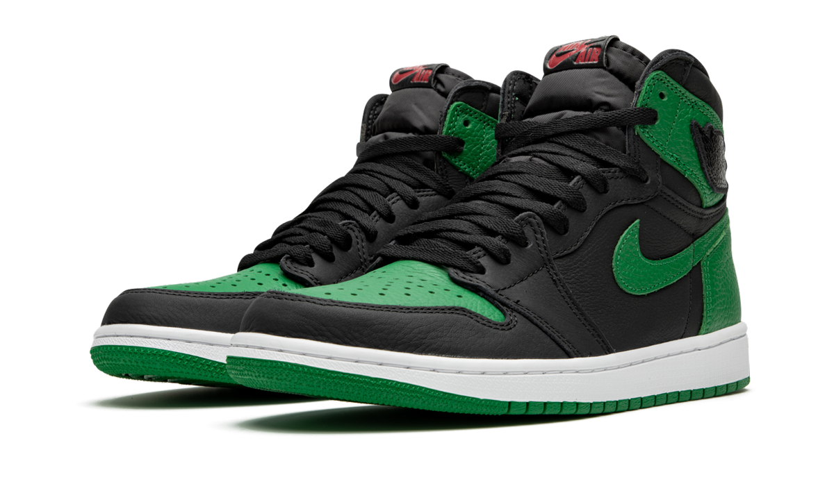 Jordan 1 Retro High Pine Green Black - BigBoiSneakers 