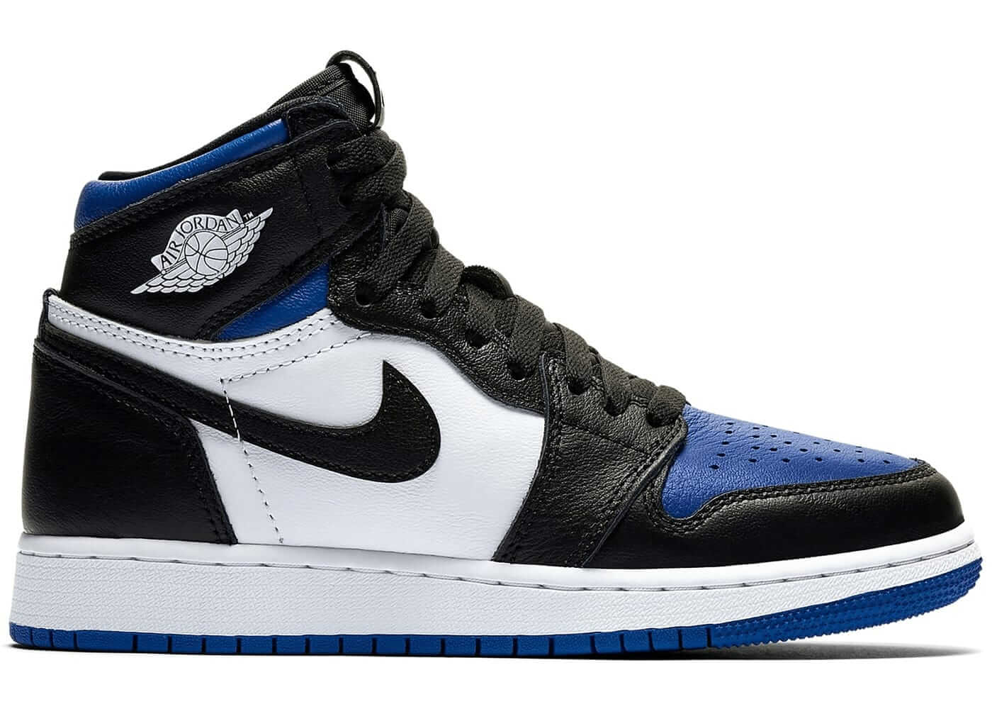 Jordan 1 Retro High Royal Toe (GS) - BigBoiSneakers 