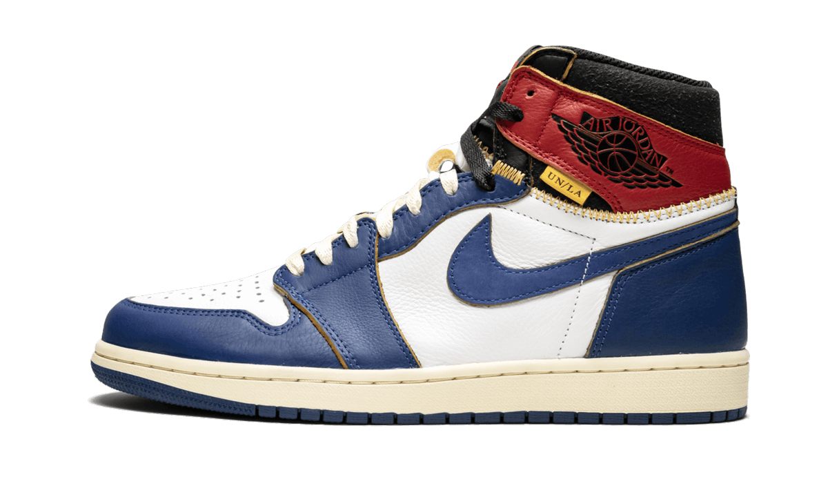 Jordan 1 Retro High Union Los Angeles Storm Blue - BigBoiSneakers 