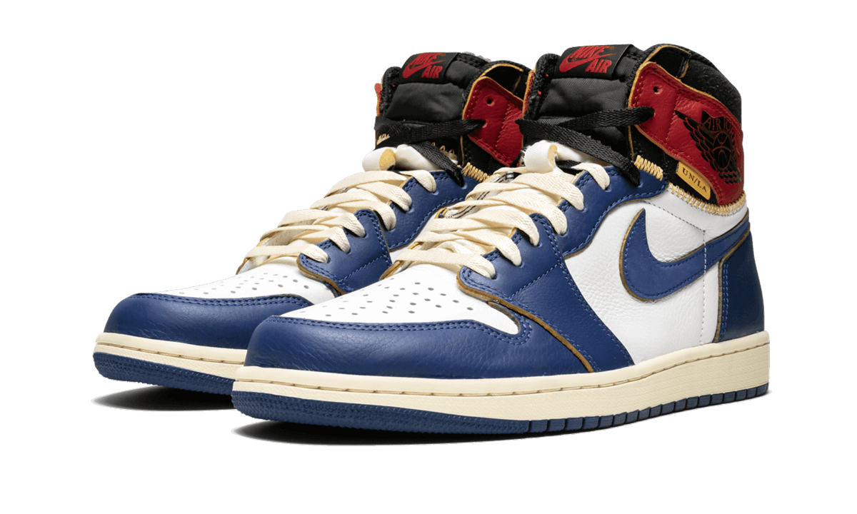 Jordan 1 Retro High Union Los Angeles Storm Blue - BigBoiSneakers 