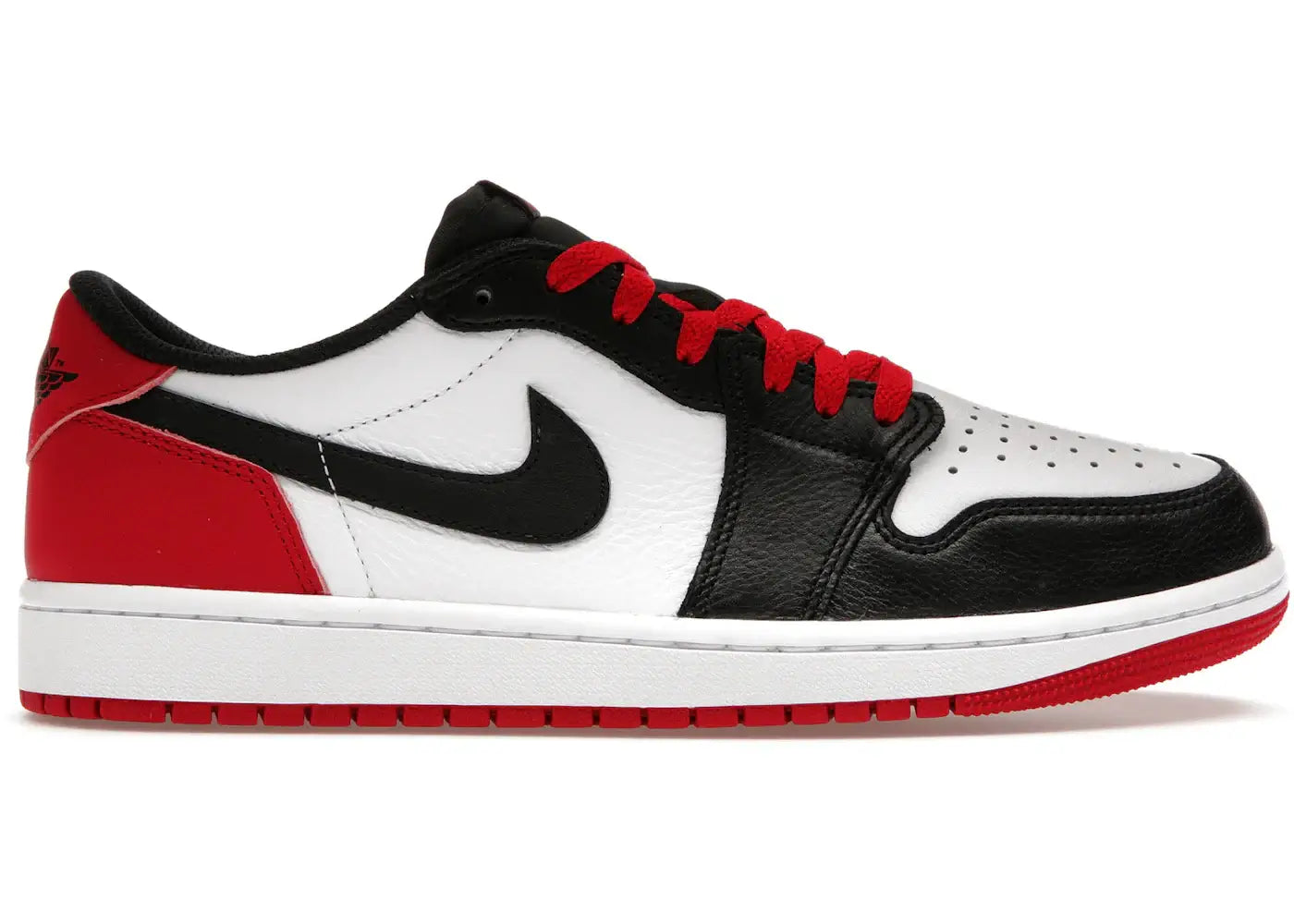 Jordan 1 Retro Low OG Black Toe (2023) - BigBoiSneakers 