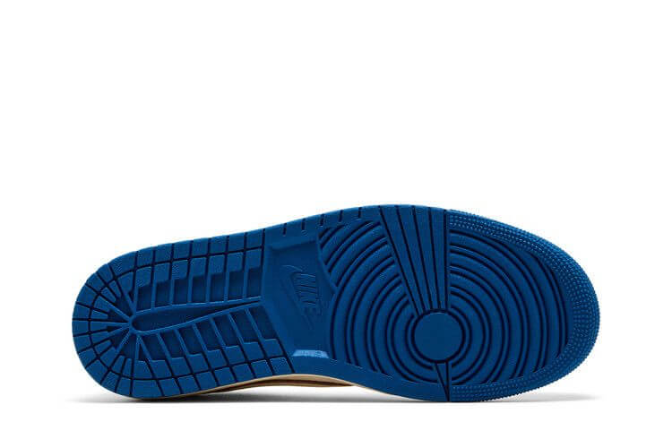 Jordan 1 Retro Low OG SP Fragment x Travis Scott Sail Military Blue - BigBoiSneakers 