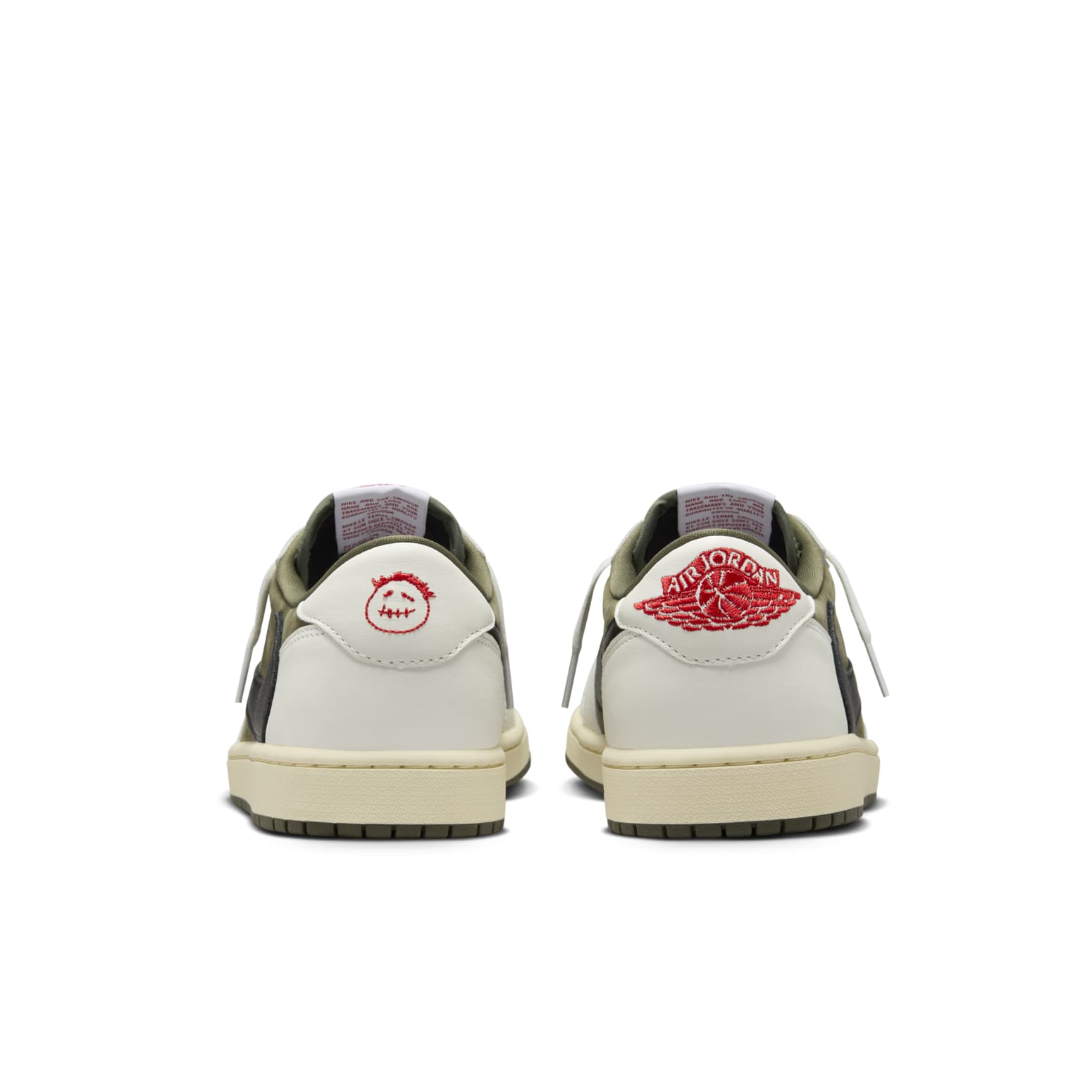 Jordan 1 Retro Low OG SP Travis Scott Medium Olive - BigBoiSneakers 