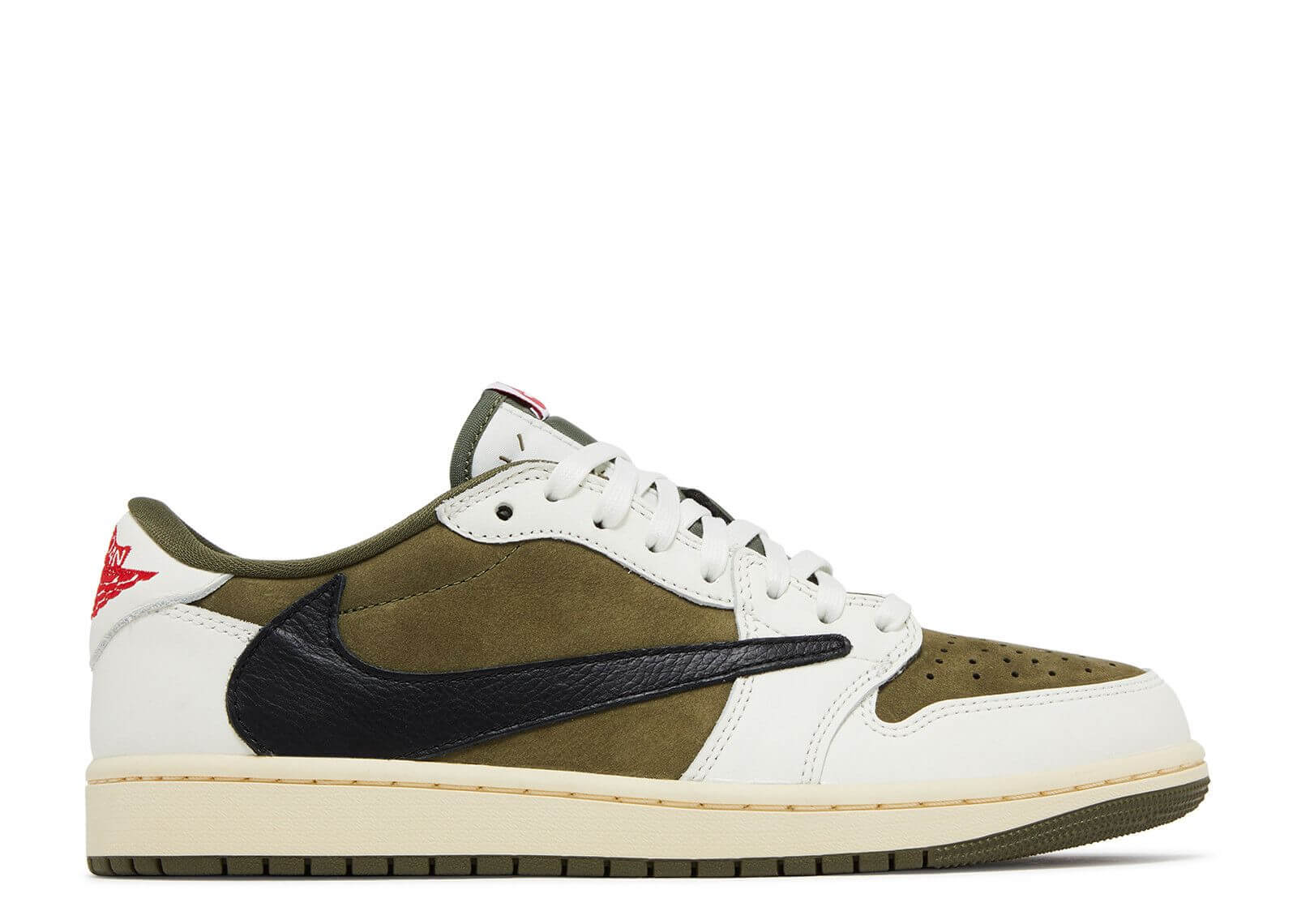 Jordan 1 Retro Low OG SP Travis Scott Medium Olive - BigBoiSneakers 