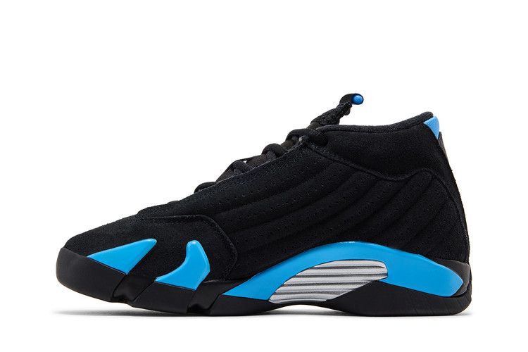Jordan 14 Retro Black University Blue (2026) - BigBoiSneakers 