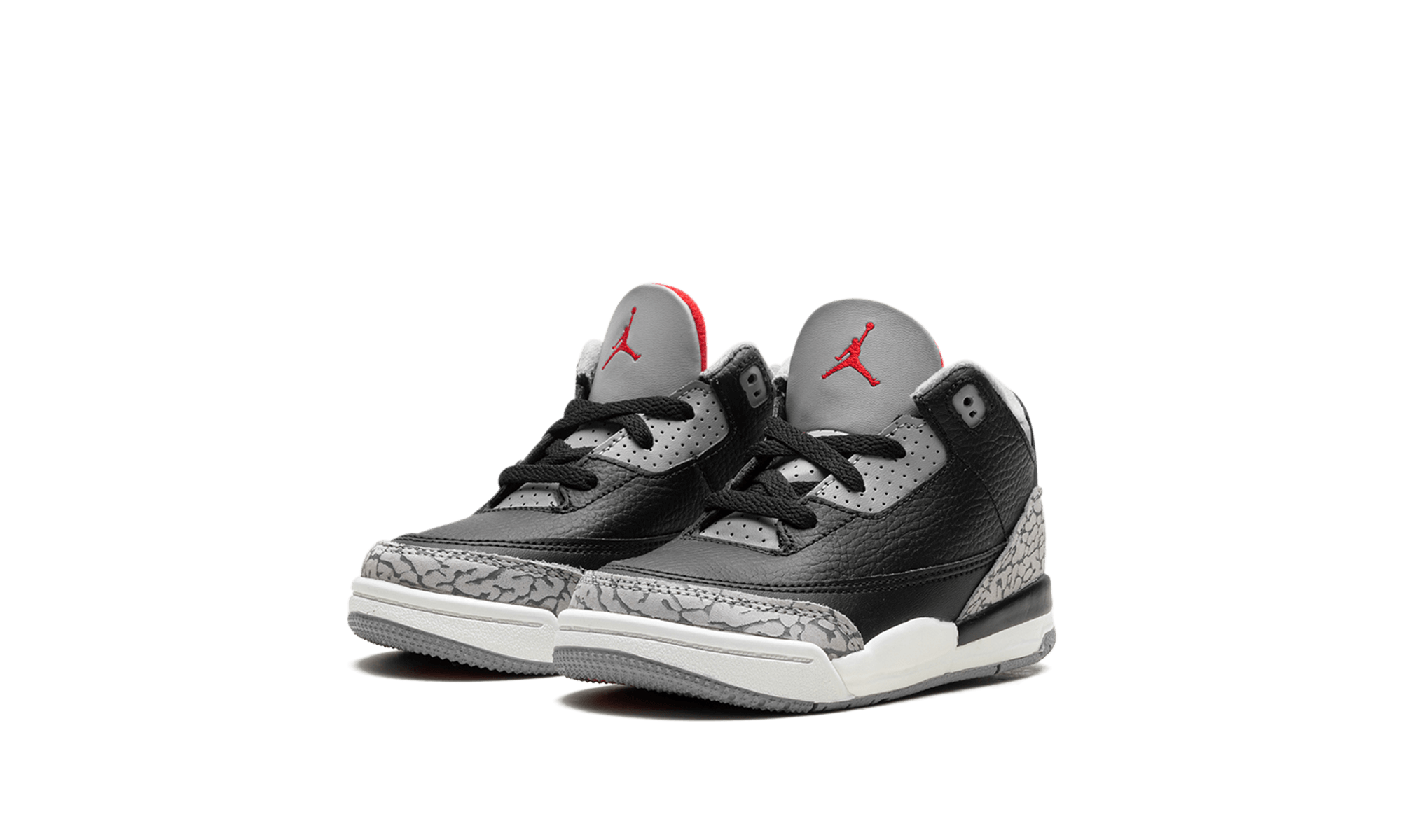 Jordan 3 Retro Black Cement (2024) (TD) - BigBoiSneakers 