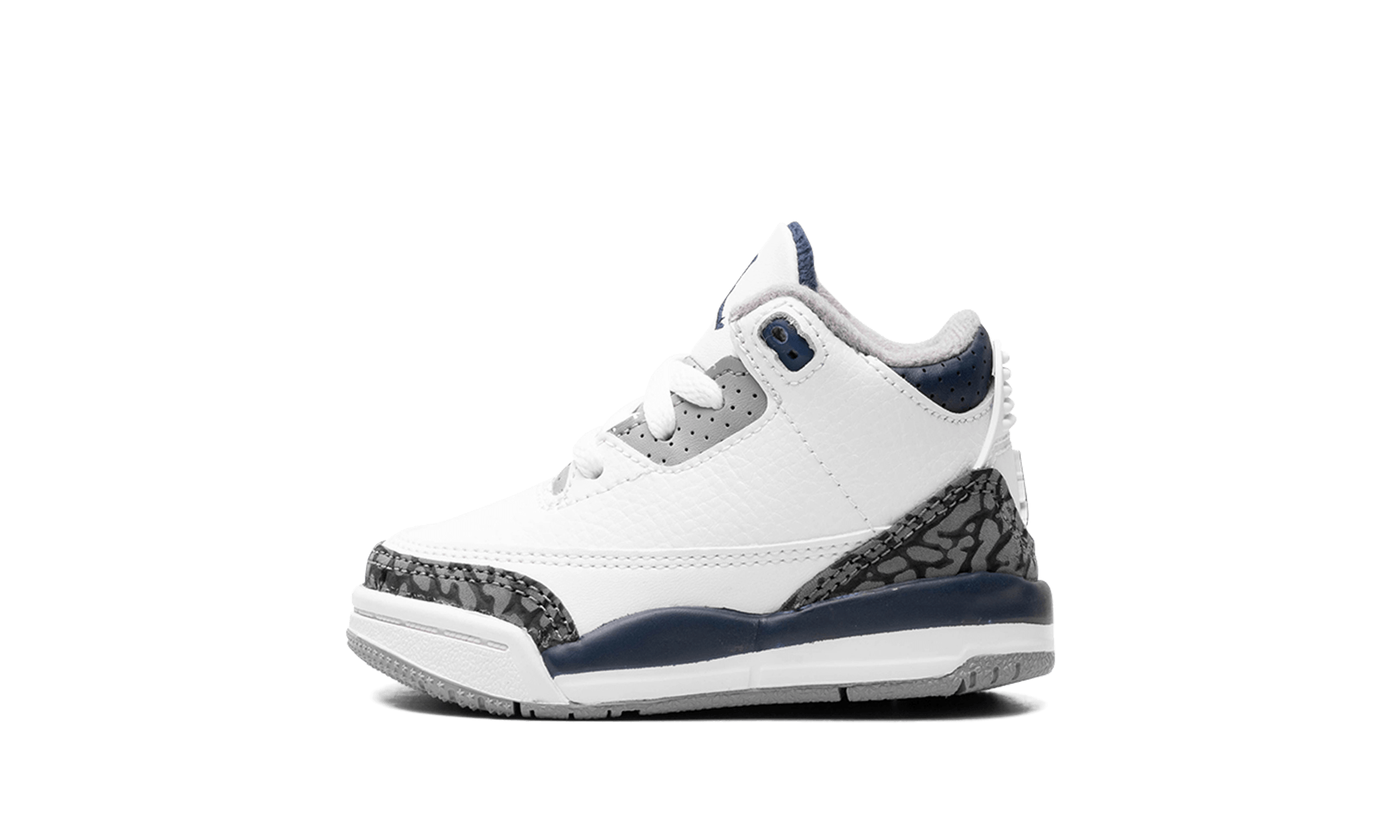 Jordan 3 Retro Midnight Navy (TD) - BigBoiSneakers 