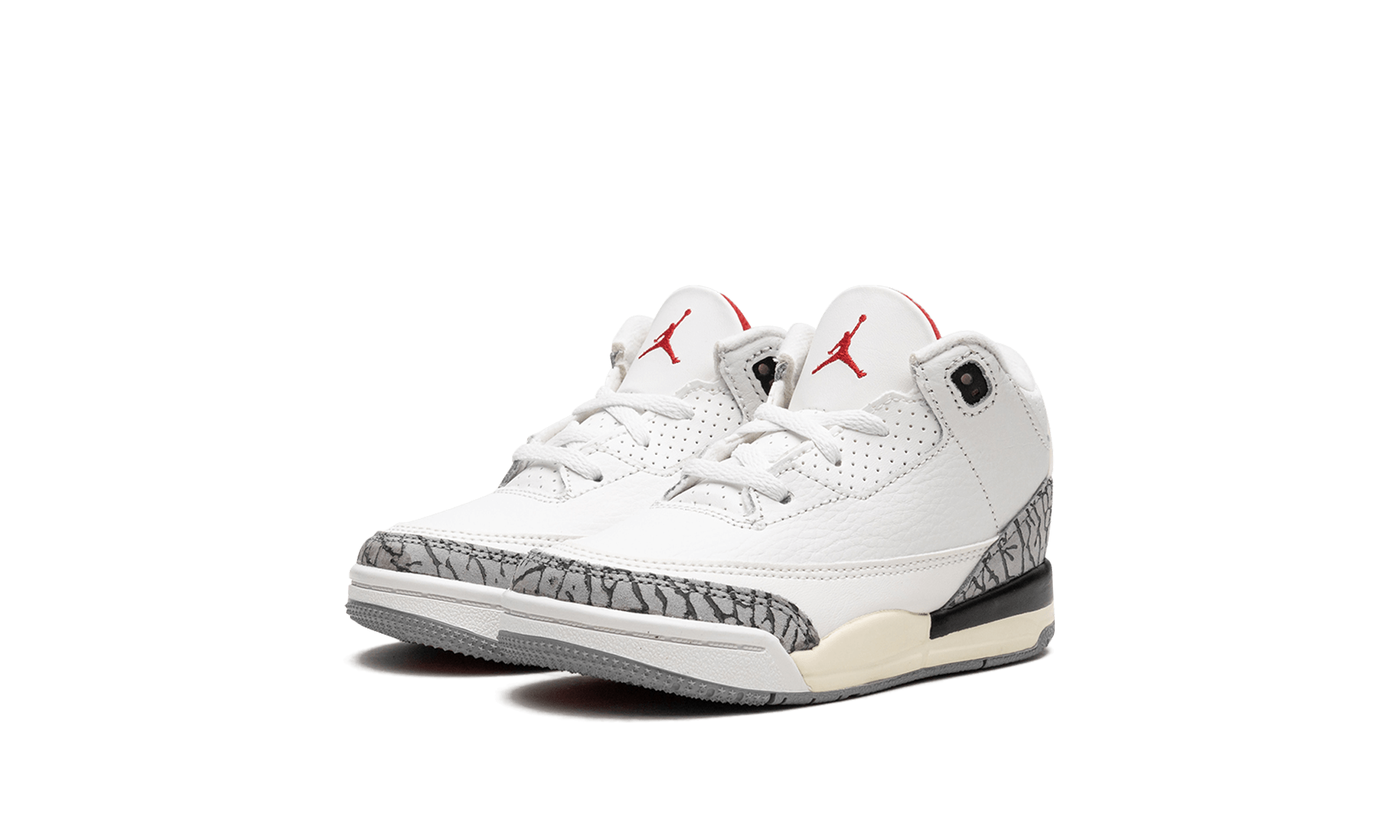 Jordan 3 Retro White Cement Reimagined (TD) - BigBoiSneakers 